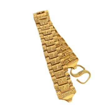 Muški pozlaćeni kaiš za sat od mesinga, tank lanac, vrhunski minimalistički i dojmljiv dizajn, zlatna nijansa