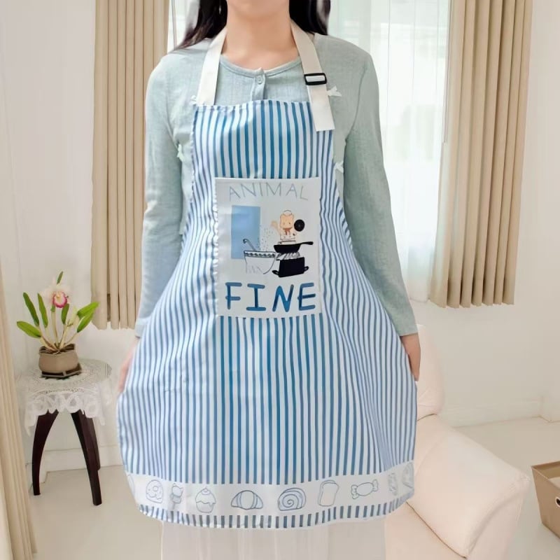 Ποδιά κουζίνας χωρίς μανίκια, κορεατικού στυλ, αδιάβροχη και ανθεκτική στα λίπη, γυναικείο ρούχο εργασίας