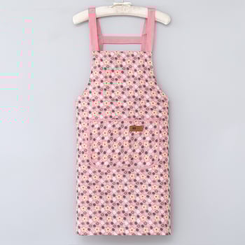 Νέο στυλ ποδιά με ιμάντα, ανθεκτική στο λάδι, με εκτύπωση, αδιάβροχη, χωρίς μανίκια, για ενήλικες – κουζίνα και οικιακές εργασίες