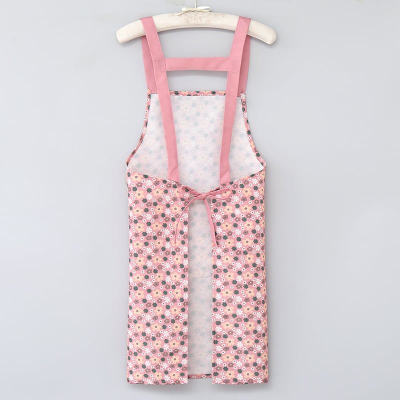 Νέο στυλ ποδιά με ιμάντα, ανθεκτική στο λάδι, με εκτύπωση, αδιάβροχη, χωρίς μανίκια, για ενήλικες – κουζίνα και οικιακές εργασίες