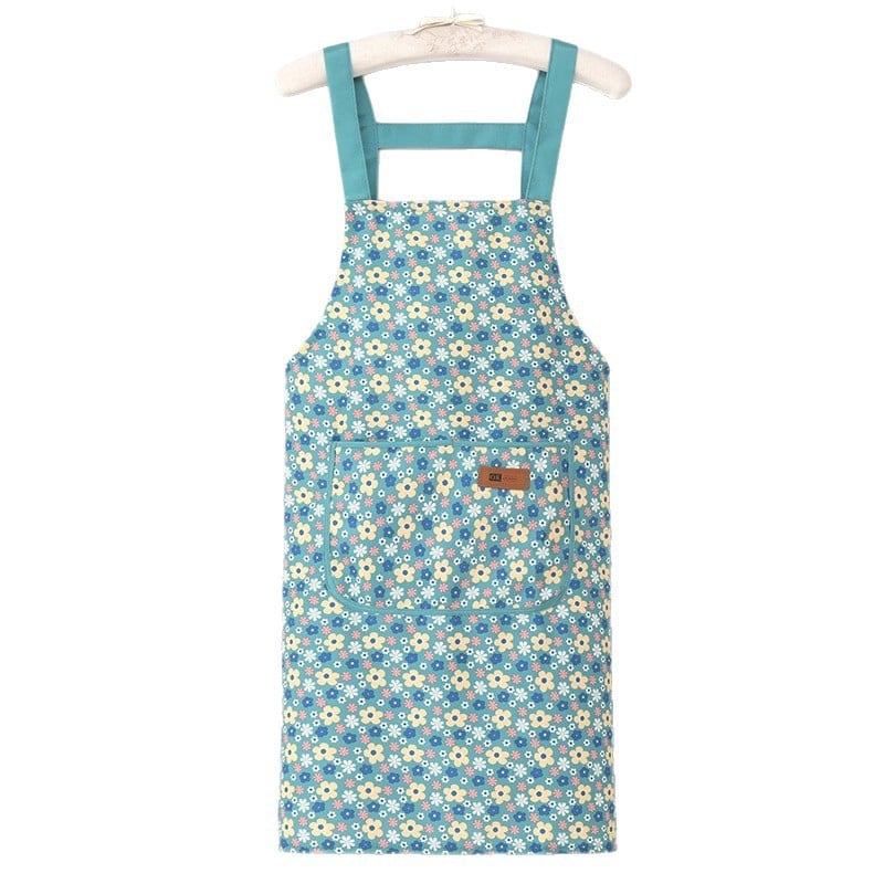 Νέο στυλ ποδιά με ιμάντα, ανθεκτική στο λάδι, με εκτύπωση, αδιάβροχη, χωρίς μανίκια, για ενήλικες – κουζίνα και οικιακές εργασίες