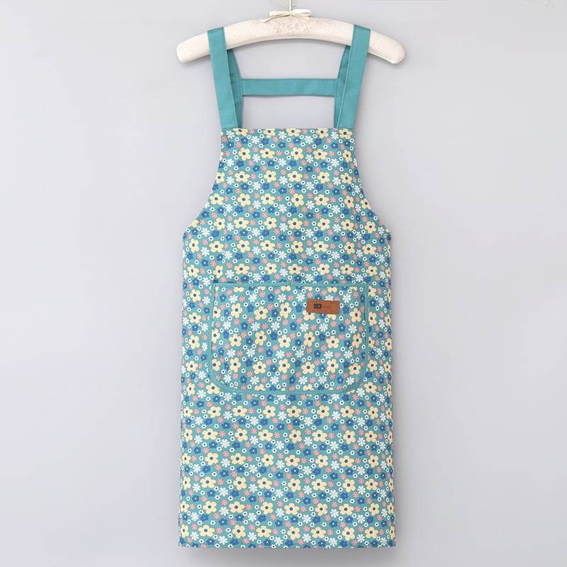 Νέο στυλ ποδιά με ιμάντα, ανθεκτική στο λάδι, με εκτύπωση, αδιάβροχη, χωρίς μανίκια, για ενήλικες – κουζίνα και οικιακές εργασίες