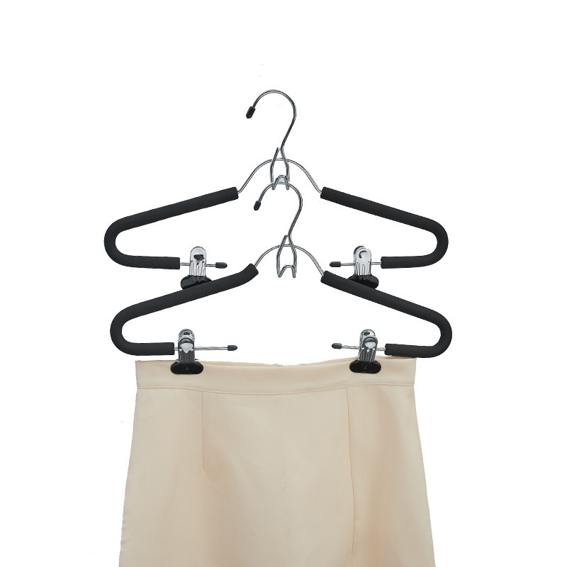 Σετ κρεμάστρες για οικιακή χρήση, χωρίς ραφές, αντιολισθητικό σχέδιο, πολυλειτουργική οργάνωση ρούχων και παντελονιών, ενισχυμένες κρεμάστρες