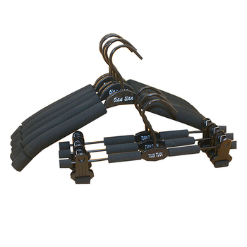 Κρεμάστρα ρούχων από σφουγγάρι για ενήλικες, οικιακή χρήση, ράγα στέγνωσης και επίδειξης ρούχων, αντιολισθητική, χωρίς ίχνη