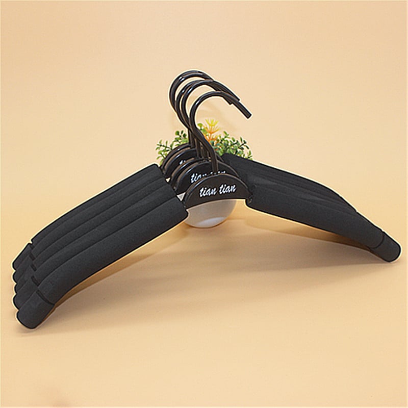 Κρεμάστρα ρούχων από σφουγγάρι για ενήλικες, οικιακή χρήση, ράγα στέγνωσης και επίδειξης ρούχων, αντιολισθητική, χωρίς ίχνη