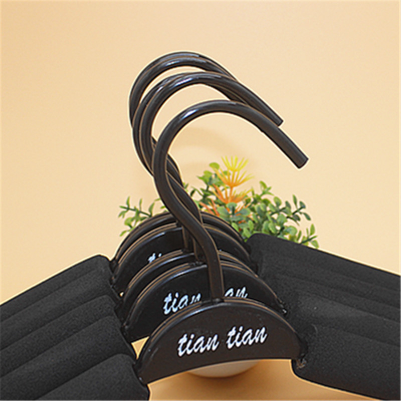 Κρεμάστρα ρούχων από σφουγγάρι για ενήλικες, οικιακή χρήση, ράγα στέγνωσης και επίδειξης ρούχων, αντιολισθητική, χωρίς ίχνη