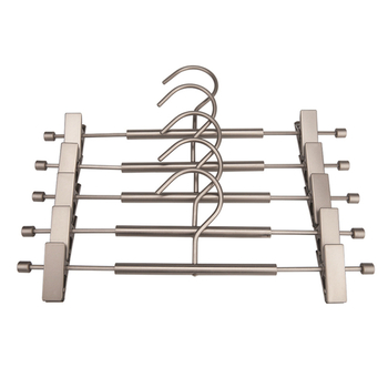 Μεταλλική κρεμάστρα παντελονιών με κλιπ φούστας JK