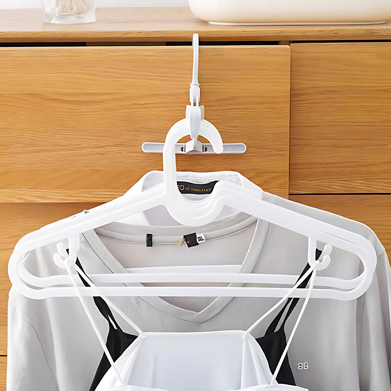 Πτυσσόμενη απλώστρα ρούχων με 5 οπές, φορητή κρεμάστρα για εσωτερική χρήση