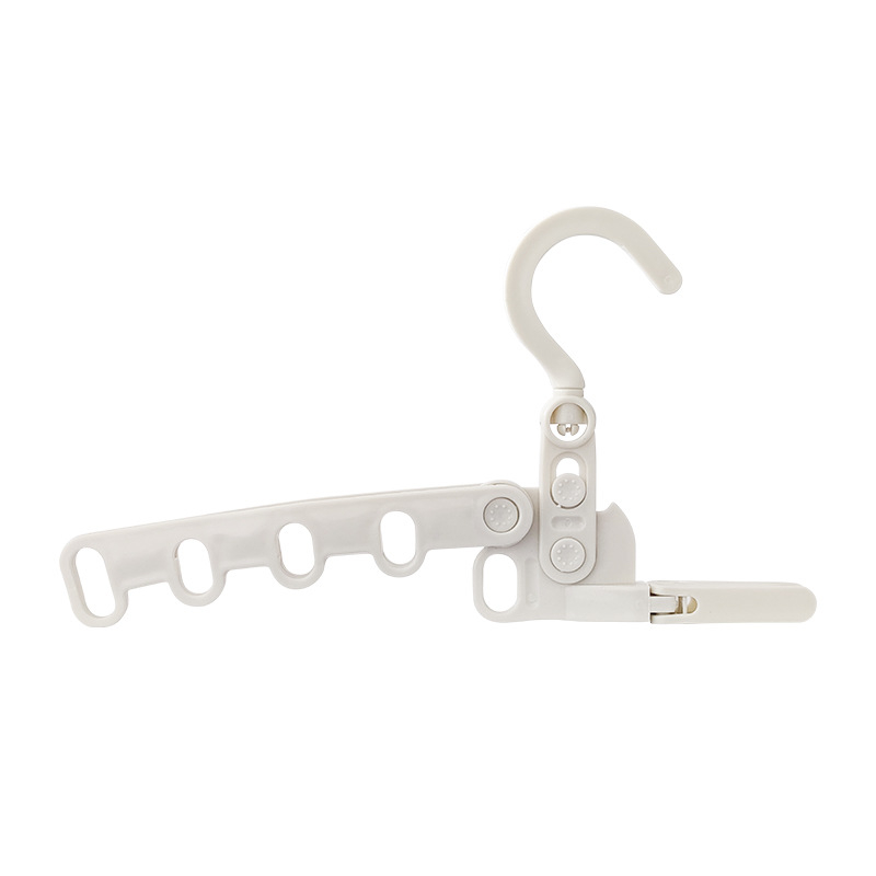 Πτυσσόμενη απλώστρα ρούχων με 5 οπές, φορητή κρεμάστρα για εσωτερική χρήση