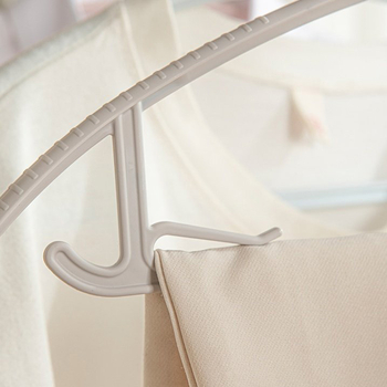 Αντιολισθητική πλαστική κρεμάστρα ρούχων για οικιακή χρήση, μοντέλο 5891