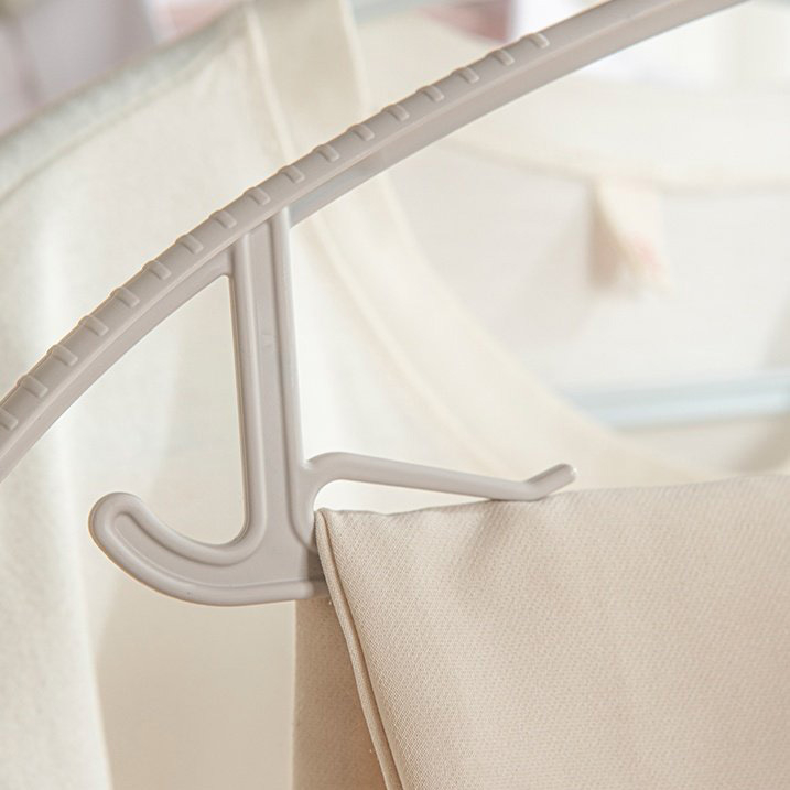 Αντιολισθητική πλαστική κρεμάστρα ρούχων για οικιακή χρήση, μοντέλο 5891