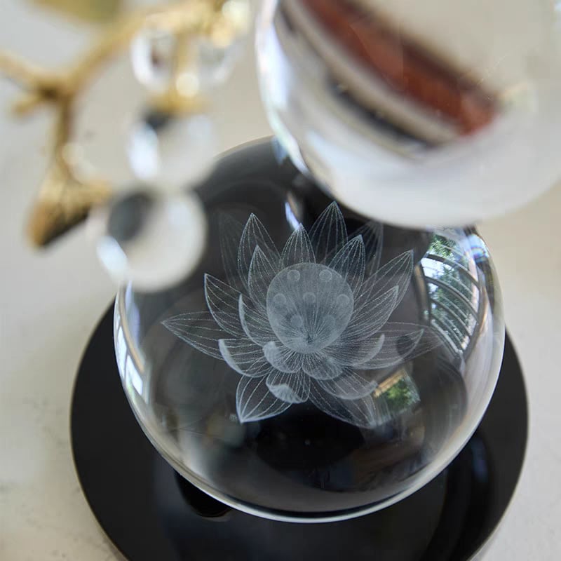 Kristalni ukras u obliku tikve za dnevni boravak, dekoracija za vinsku vitrinu, klasični stil