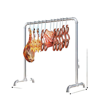 Σταθερή μεταλλική σχάρα κρεμάματος κρέατος για ξήρανση και προβολή – αρνί, χοιρινό, λουκάνικα και ζαμπόν