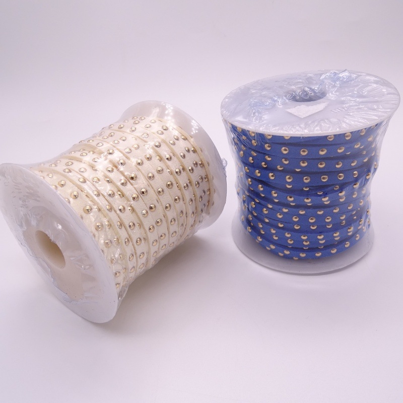 5 mm rivet užad, dvostrano baršunasti urez, DIY dodaci pribor, role 5 m ili 20 m