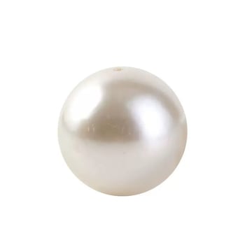 Perle od umjetnih bisera, 6–10 mm, s probijanom rupom, okrugle, labave za DIY nakit – ogrlice i narukvice
