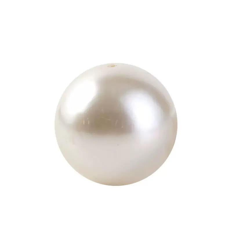 Perle od umjetnih bisera, 6–10 mm, s probijanom rupom, okrugle, labave za DIY nakit – ogrlice i narukvice