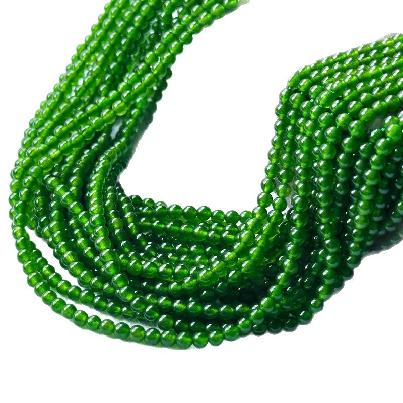 Prirodne 2-4 mm jaspis kuglice, okrugle, distancne kuglice, labave kuglice, poludovršeni dijelovi za narukvice i ogrlice