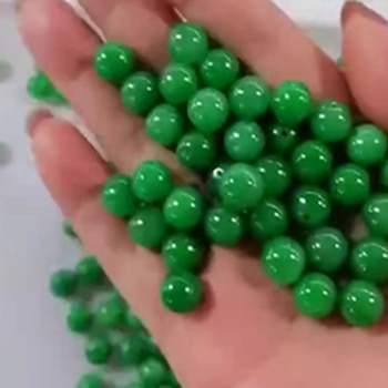 Nefritne perle 10 mm, okrugle – zelena špinat i ledeno zelena, ručno izrađene za DIY narukvice i ogrlice