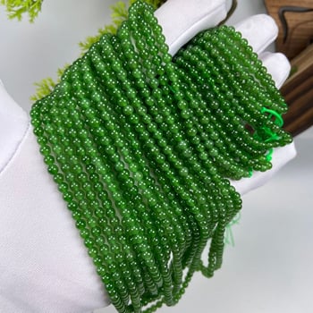 4mm Jasper Buddha perle – elegantan DIY dodatak za narukvicu, smaragdno zelena