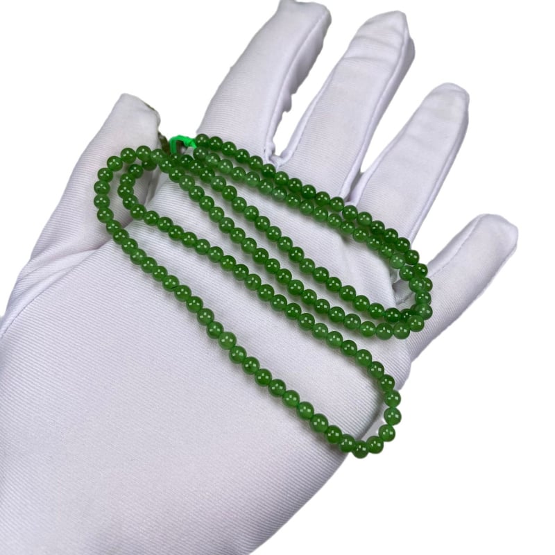 4mm Jasper Buddha perle – elegantan DIY dodatak za narukvicu, smaragdno zelena