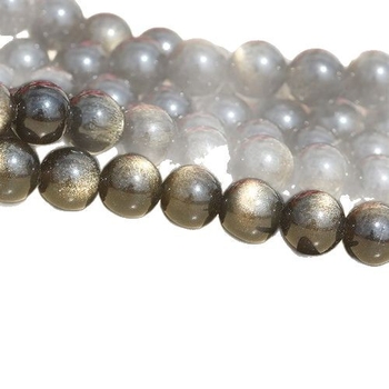 Zlatne obsidijan perle, 10 mm, okrugle, slobodne perle za DIY dugi lanac nakit