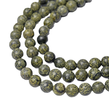 Prirodne Medicine King Stone perle, okrugle perle za DIY nakit, komponente za narukvicu, poluzavršeni na veliko