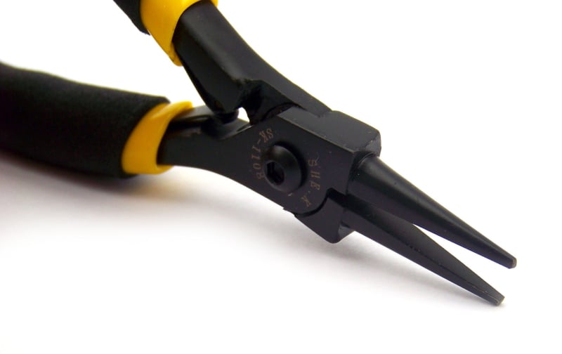 Πένσες Κοσμημάτων με Μυτερή Άκρη, Δημιουργικό Εργαλείο DIY Κοσμημάτων, Μαύρο Ματ Φινίρισμα