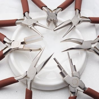 Υψηλής ποιότητας χάλυβας άνθρακα χωρίς δόντια, λεπτές πένσες με μύτη σε σχήμα ακίδας, στρογγυλή μύτη, διαγώνιο κόψιμο, αιχμηρή άκρη — χειροποίητο εργαλείο DIY για κοσμήματα