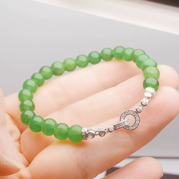 Spojni konektor za narukvicu i ogrlicu, 18K zlatom obložena platina, univerzalni zatvarač s dijamantom, završni zatvarač s jadeom i perlama – DIY nakit