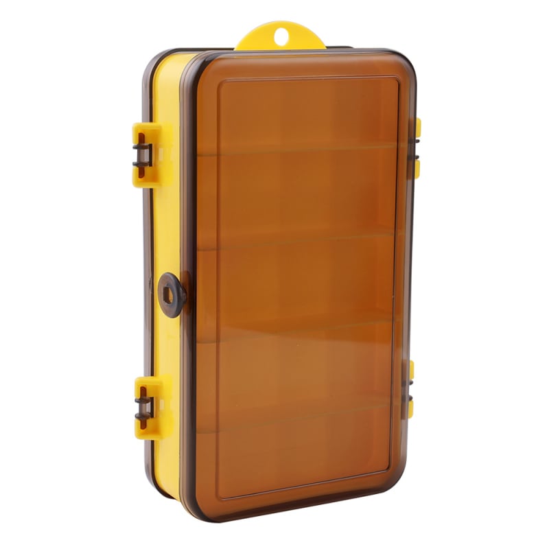 Двустранна риболовна кутия за съхранение, преносима кутия за примамки и куки за открит риболов