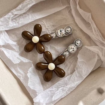 Korejska cvjetna denim kopča za kosu za žene