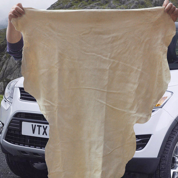 KY-017 Велурена кърпа за миене на автомобил, голяма 50×80 см, бързосъхнеща и силно абсорбираща