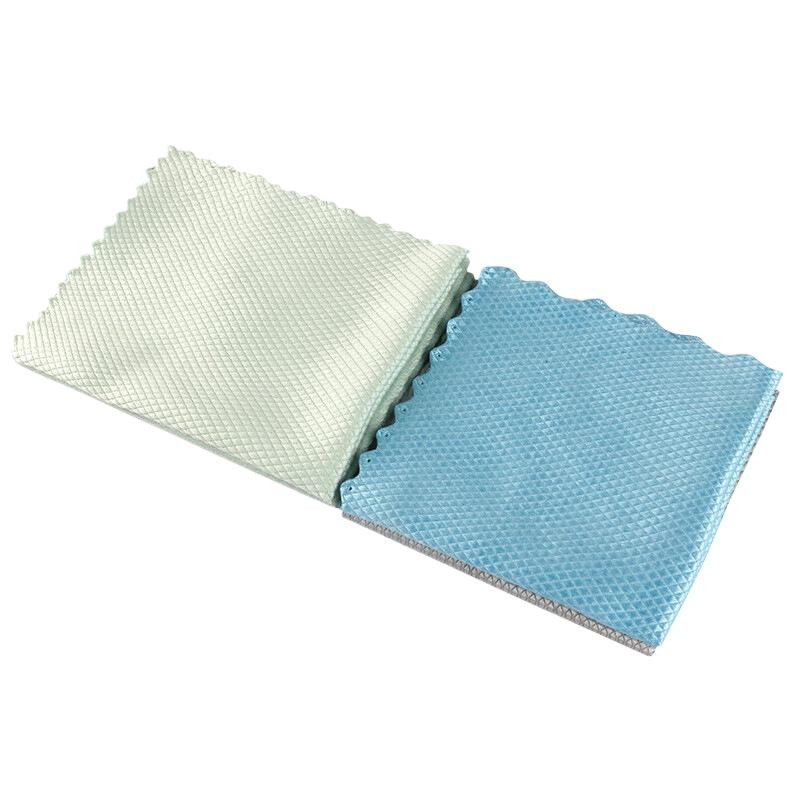 Microfiber kuhinjska krpa s uzorkom ribljih ljuski, debela, bez dlačica, dvostrana krpa za suđe i staklo, svestrano čišćenje