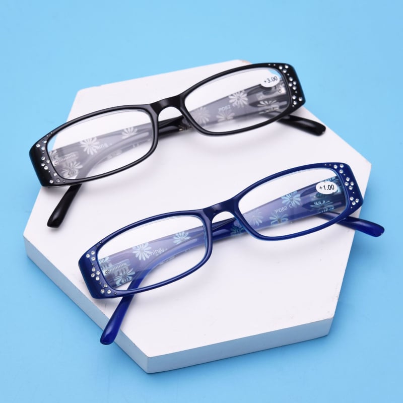 Женски ултралеки модни очила за четене, удобни и елегантни, рамка от поликарбонат и лещи от смола, модел L008