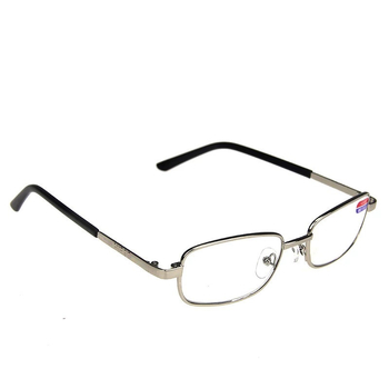 Очила за четене с метална рамка, лещи от смола, минималистичен стил, за средна възраст и възрастни