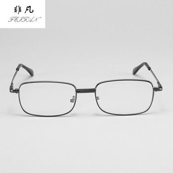 Очила за четене модел 092, метална рамка, стъклени лещи