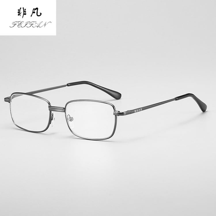 Очила за четене модел 092, метална рамка, стъклени лещи