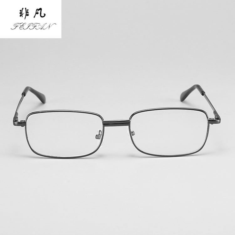 Очила за четене модел 092, метална рамка, стъклени лещи