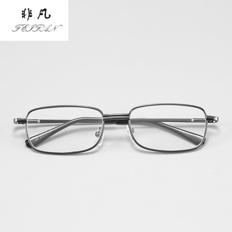 Очила за четене модел 092, метална рамка, стъклени лещи