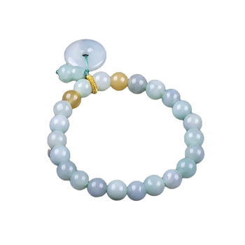 Premium prirodna jade Peace Buckle narukvica, oblik tikve, unisex