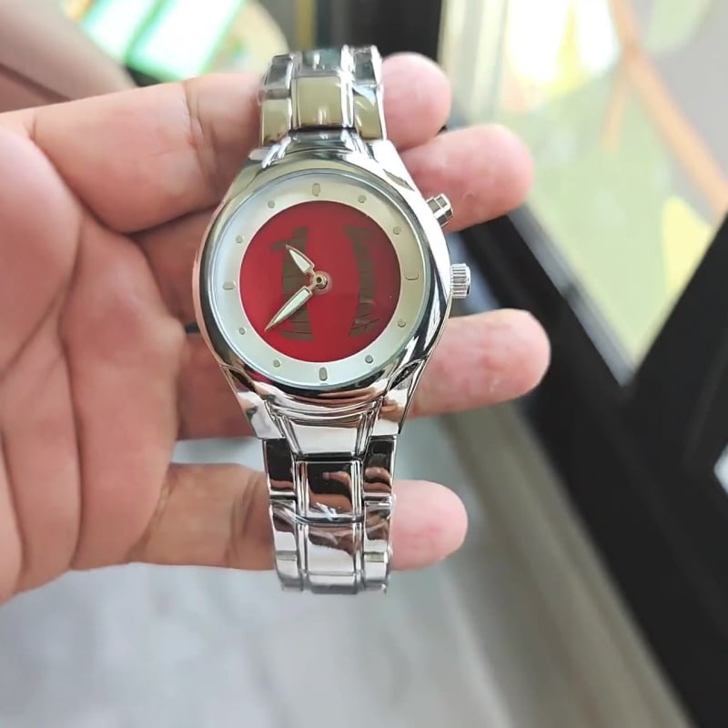 Персонализиран мъжки часовник Millennium Retro Y2K с двойен дисплей, кварцов механизъм