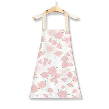 Ποδιά σειράς Sakura, αδιάβροχη για κουζίνα, μοντέρνα χωρίς μανίκια για μαγείρεμα, πολυεστέρας