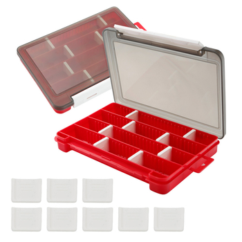 Нова мултифункционална ултра тънка кутия за примамки и съхранение на риболовни аксесоари