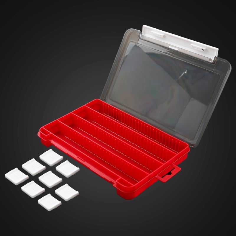 Нова мултифункционална ултра тънка кутия за примамки и съхранение на риболовни аксесоари