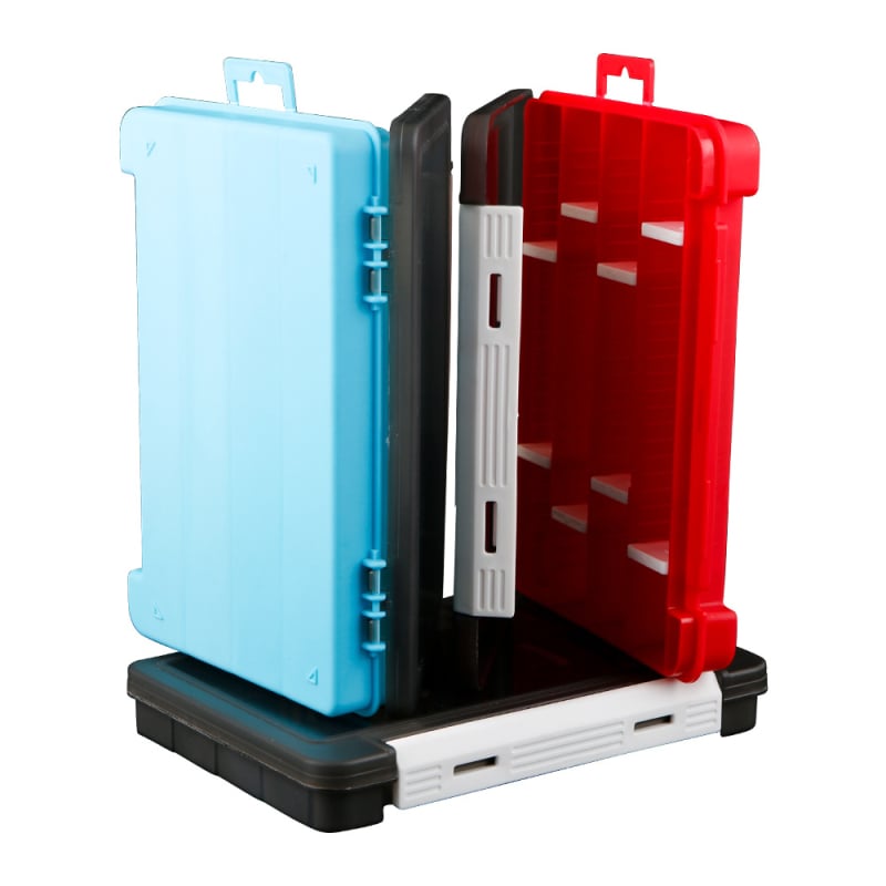 Нова мултифункционална ултра тънка кутия за примамки и съхранение на риболовни аксесоари