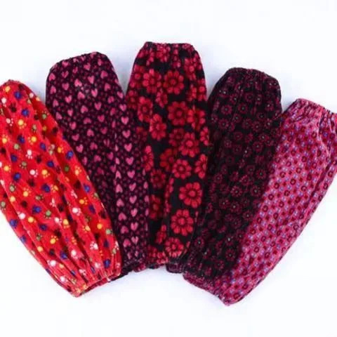 Μακριά βελούδινα καλύμματα μανικιών κουζίνας, παχύτερα, unisex, ανθεκτικά σε λεκέδες και φθορά, ένα μέγεθος