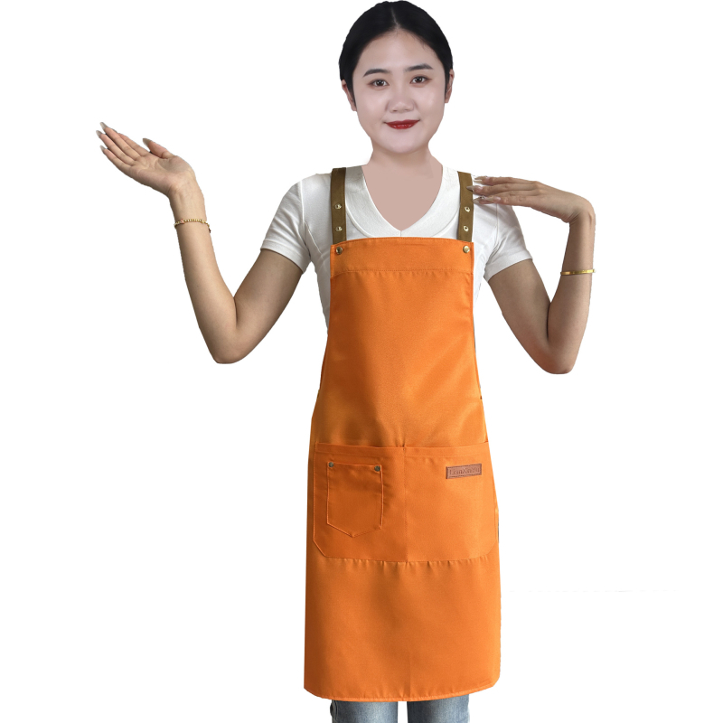 Ποδιές με προσαρμοσμένο λογότυπο, αδιάβροχες ποδιές μέσης για καταστήματα milk tea, φρουταγορές, σούπερμάρκετ και εστιατόρια