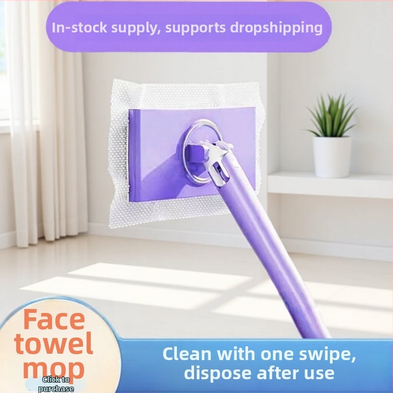 Platneni mop s krpom za lice, kućna upotreba, bez dodirivanja rukama, četka za pod u kupaonici 70 cm / 90 cm
