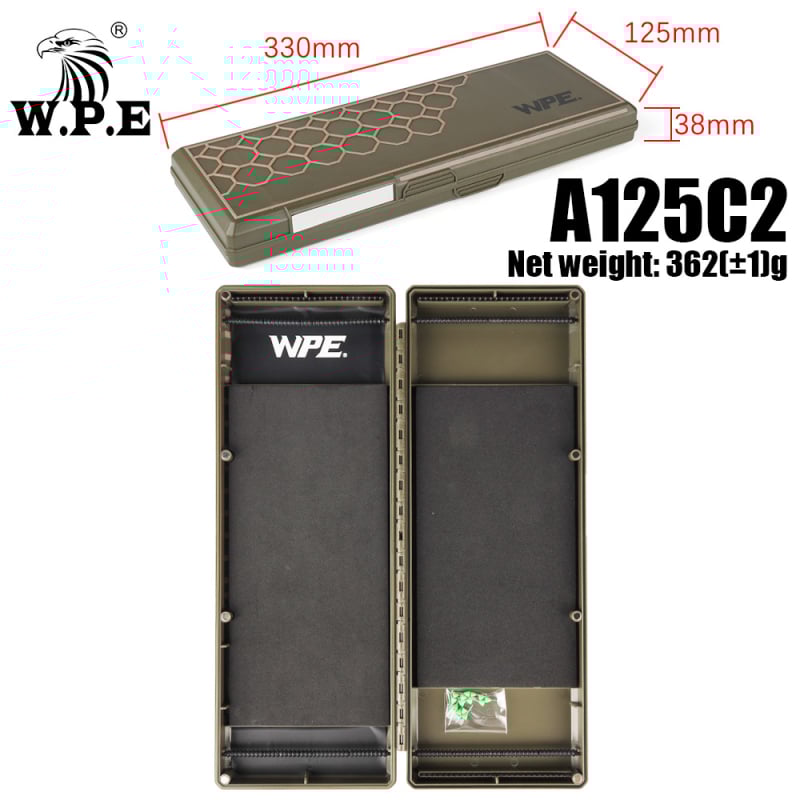 WPE кутия за примамки за риболов – мултифункционална кутия за съхранение на куки, линии и аксесоари