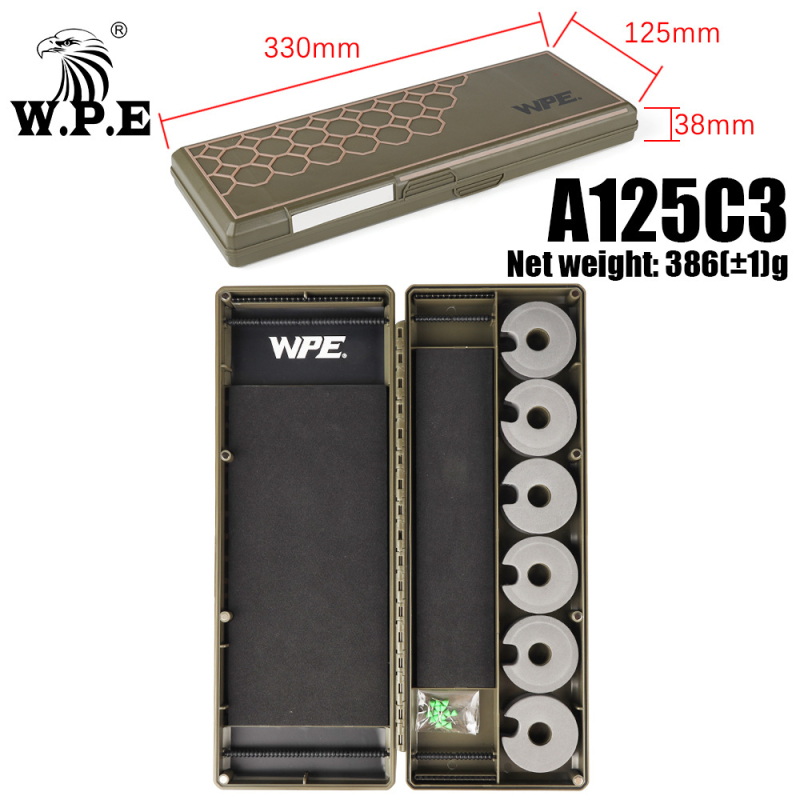 WPE кутия за примамки за риболов – мултифункционална кутия за съхранение на куки, линии и аксесоари